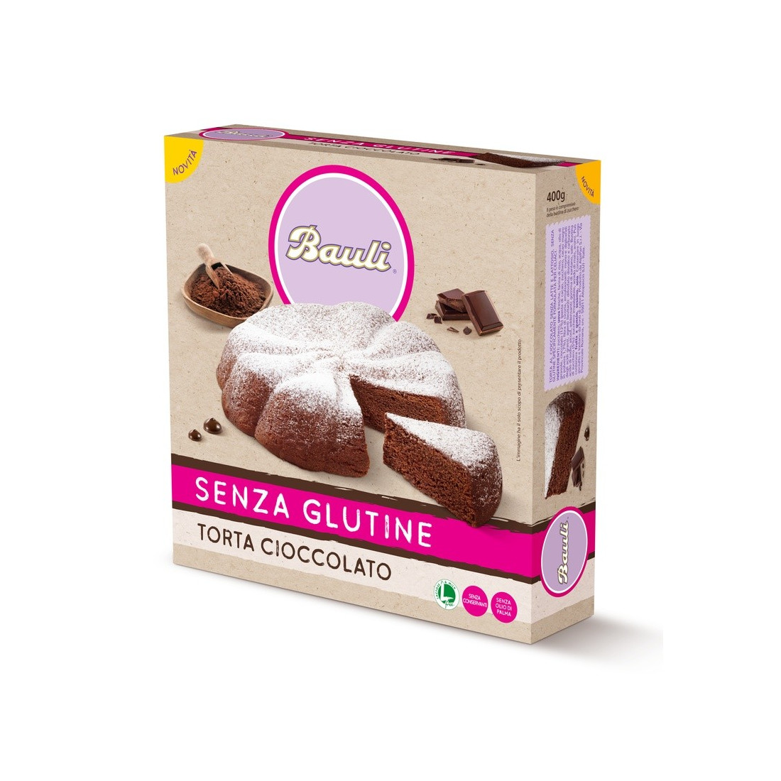 BAULI TORTA CIOCCOLATO 400G