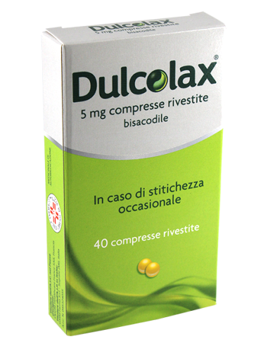 DULCOLAX 40CPR RIV 5MG