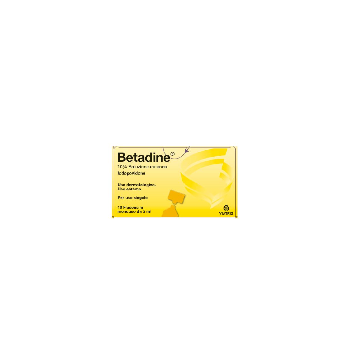 BETADINE SOL CUT 10FL 5ML 10%