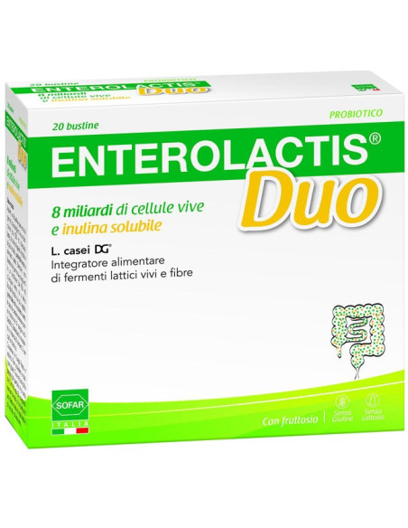 ENTEROLACTIS DUO POLV 20BUST