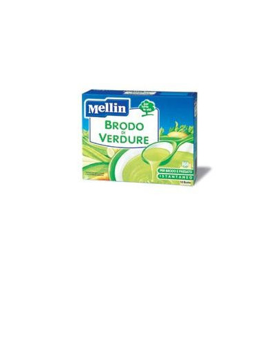 MELLIN BRODO VERDURE 10BUST 8G