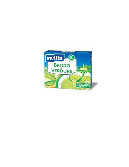 MELLIN BRODO VERDURE 10BUST 8G