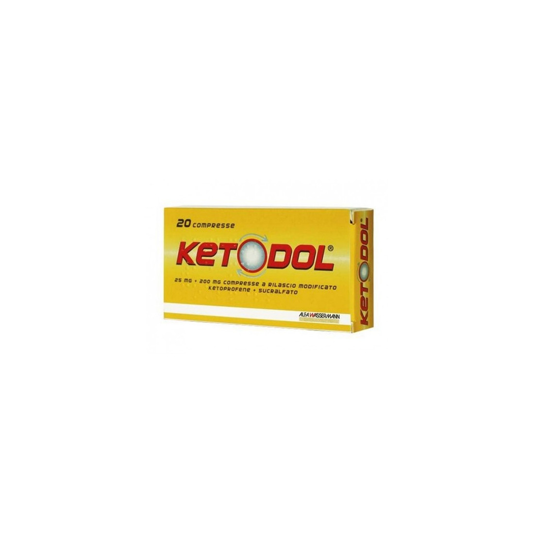 KETODOL 20CPR 25MG+200MG