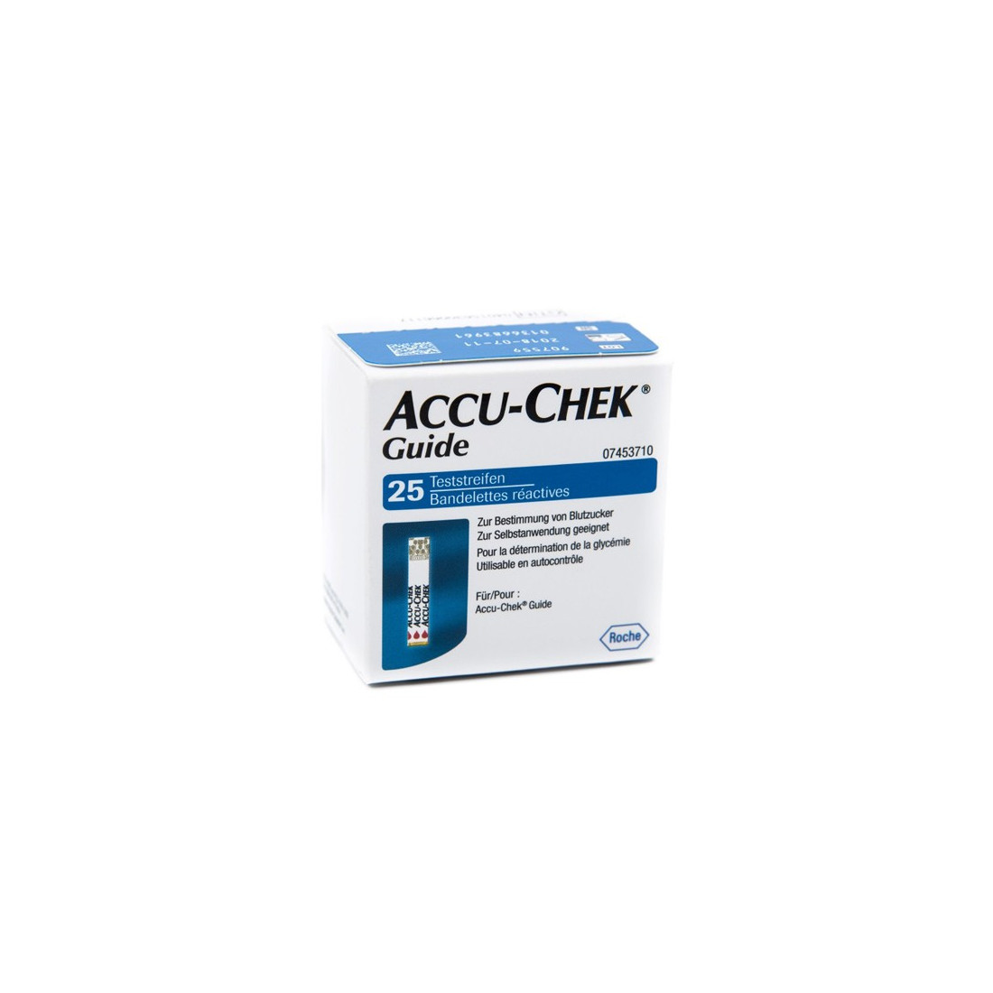 ACCU-CHEK GUIDE 25 STRIPS RETA
