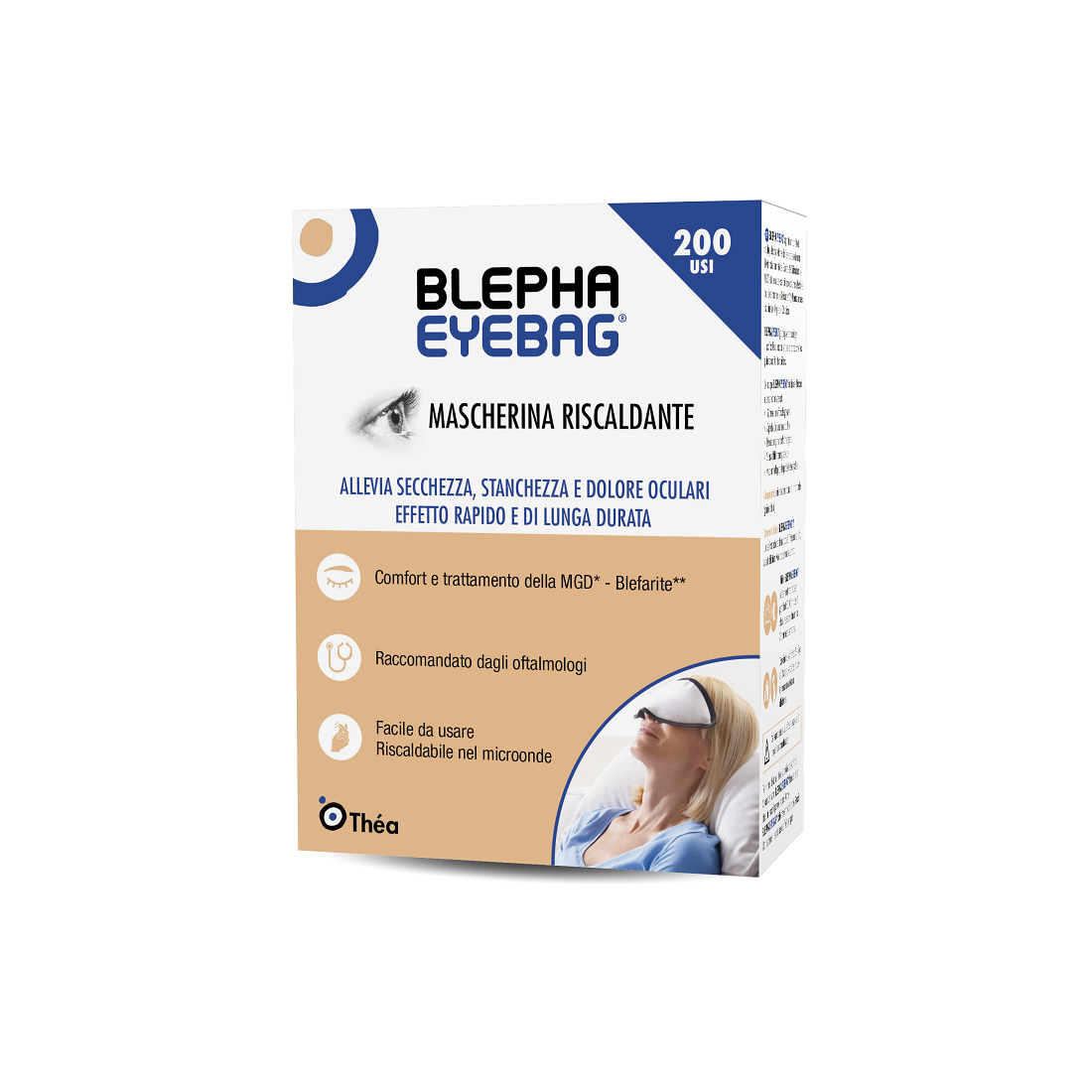 BLEPHA EYEBAG MASCHERINA RISC