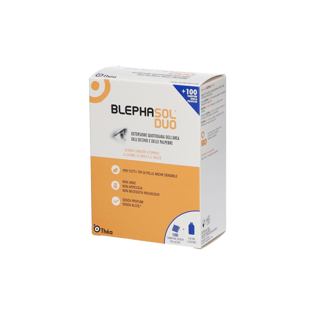 BLEPHASOL DUO 100ML+100 GARZE