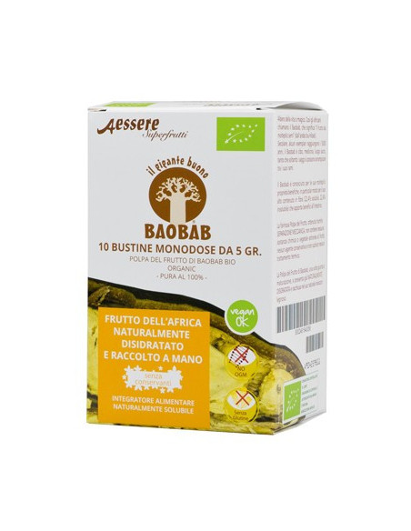 BAOBAB AESSERE POLPA BIO 10X5G