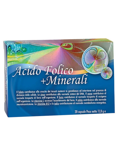 ACIDO FOLICO + MINERALI 20CPS