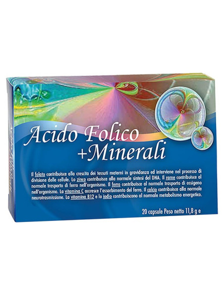 ACIDO FOLICO + MINERALI 20CPS