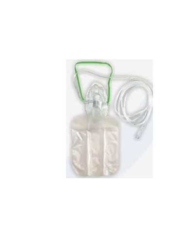 MASCHERA OSSIGENOTER+TUBO+RESE