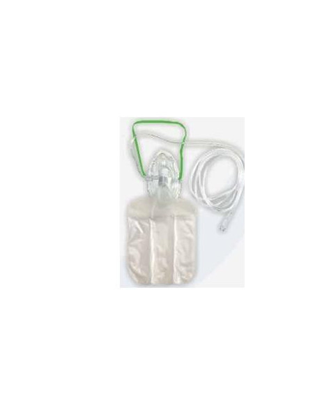 MASCHERA OSSIGENOTER+TUBO+RESE