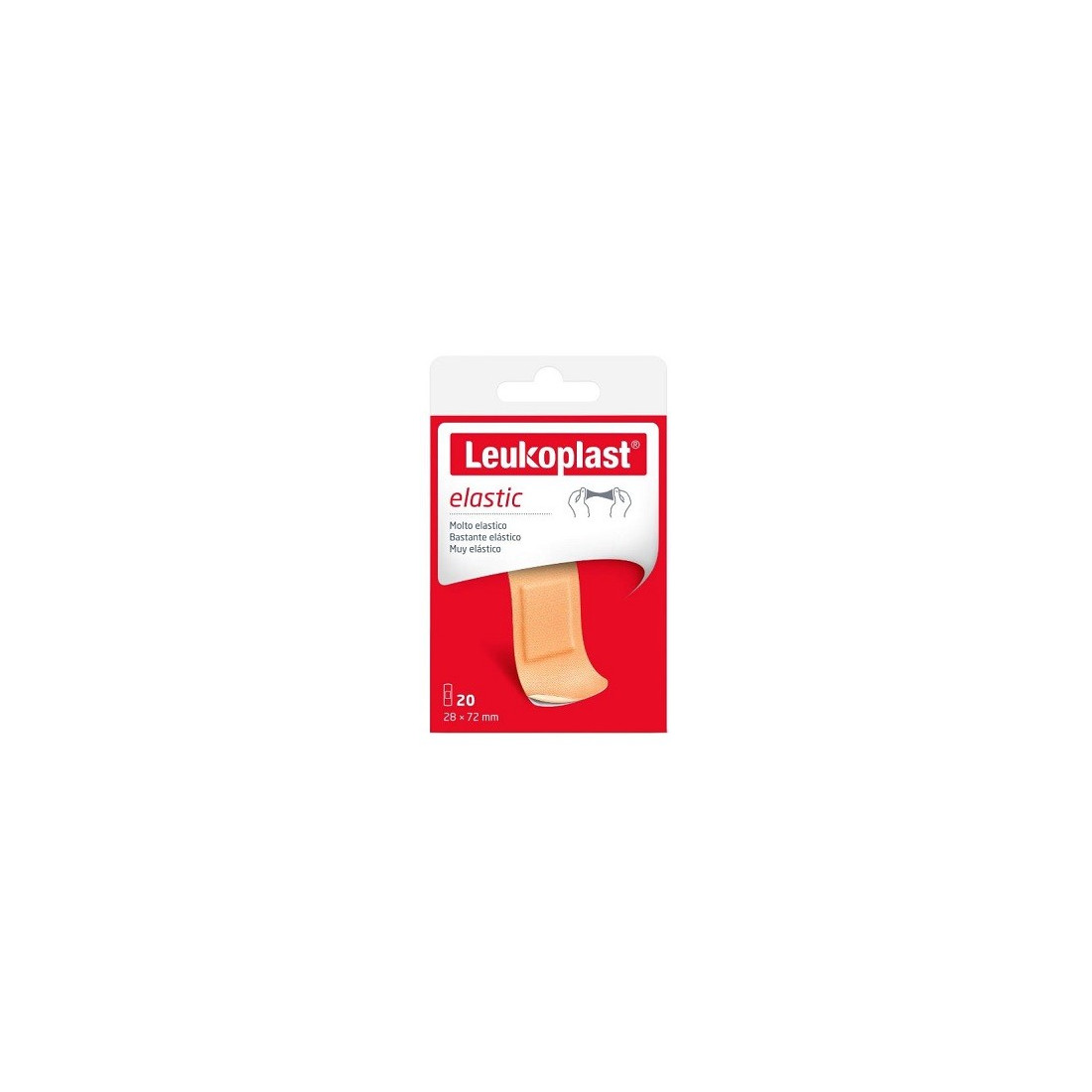 LEUKOPLAST ELASTIC 72X28 20PZ