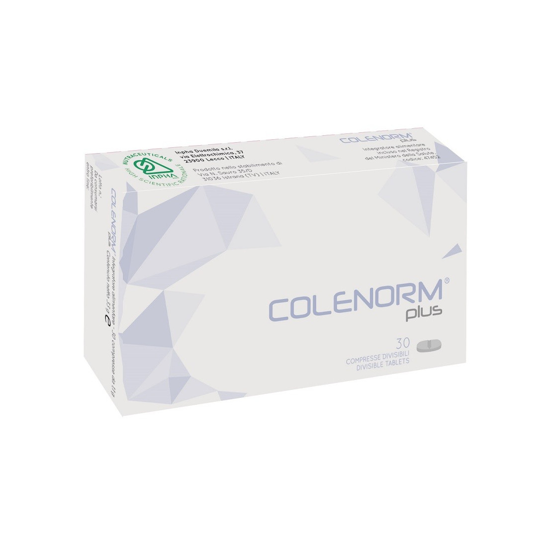 COLENORM PLUS 30CPR DEVELOPMENT