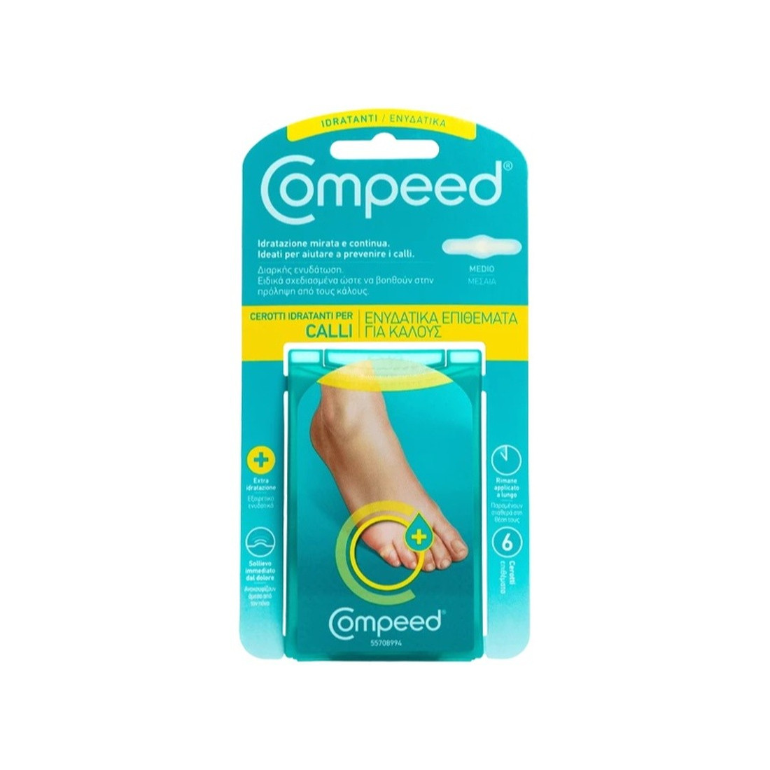 COMPEED CALLI IDRATANTI 6PZ