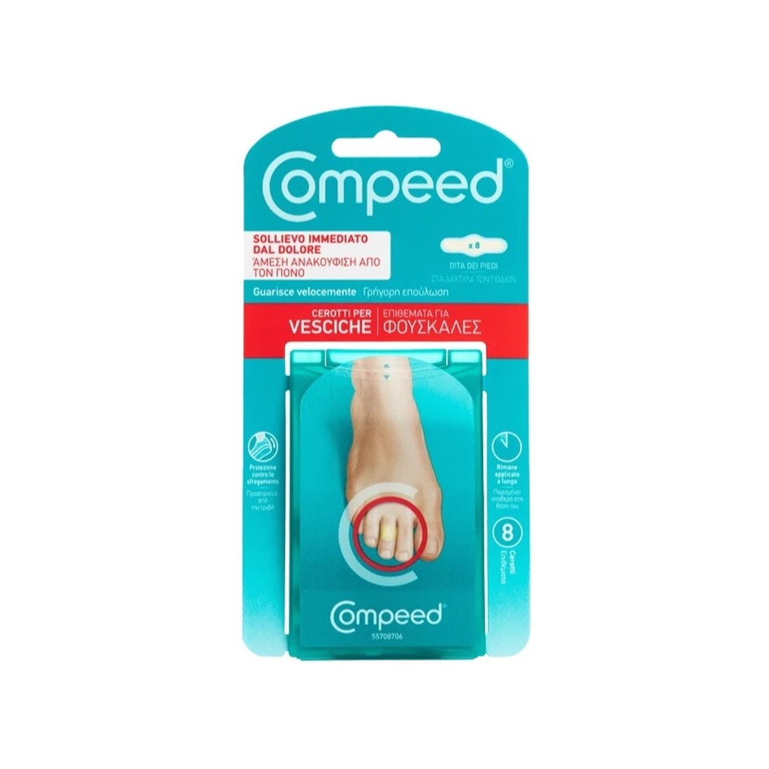 COMPEED VESCA DITA PIED 8PZ