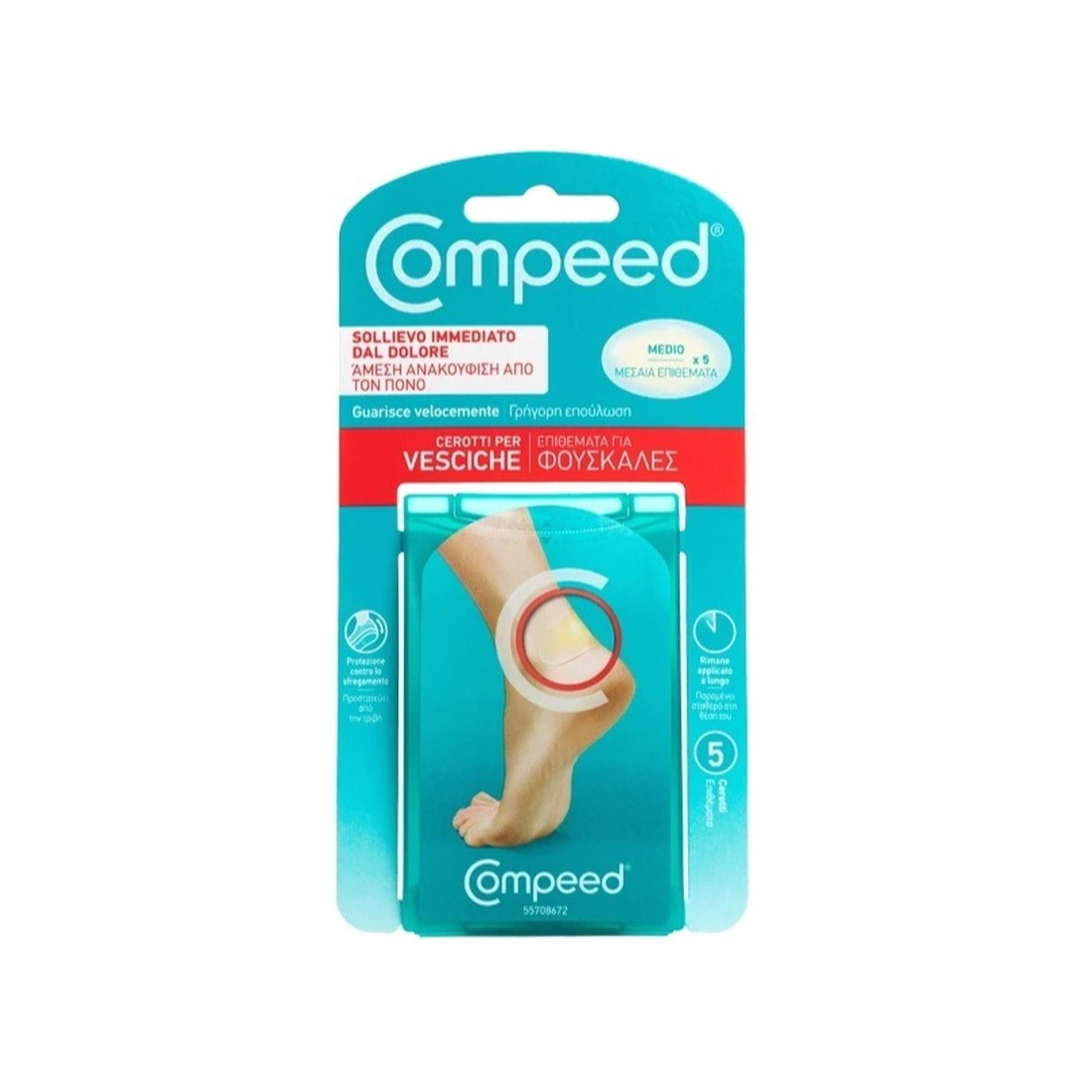 COMPEED VESCICHE MEDIO 5PZ