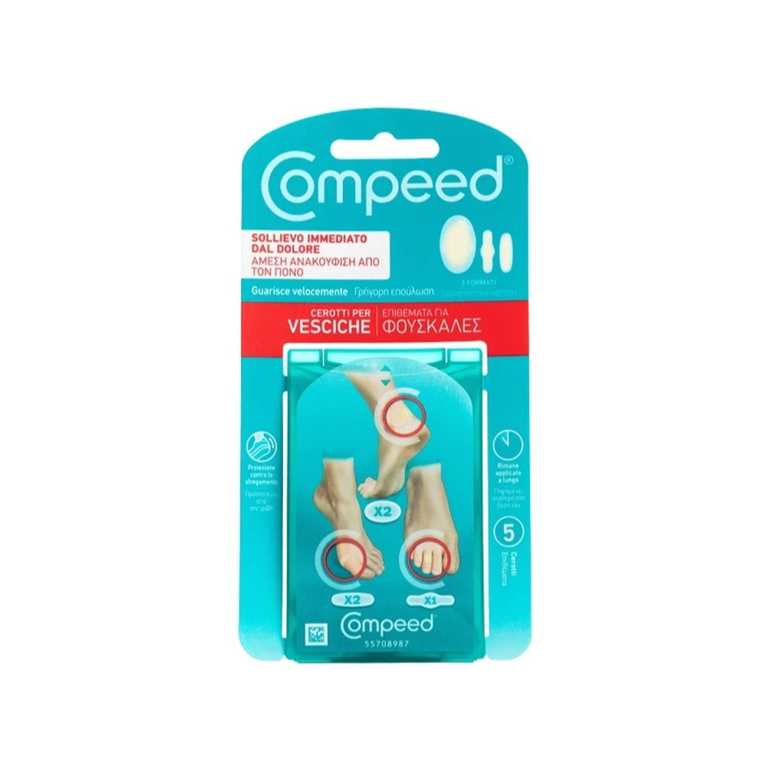 COMPEED VESCICHE MISTO 5PZ