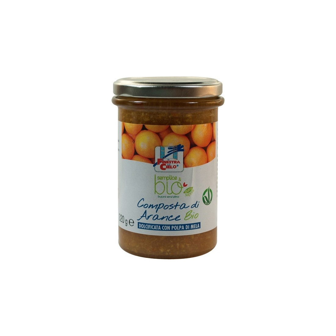 COMPOSTA ARANCE 320G SEMPL&BIO