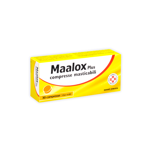 MAALOX PLUS 30CPR MAST