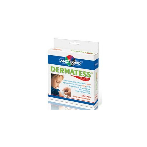 DERMATESS GARZA PLUS 10X10 12P