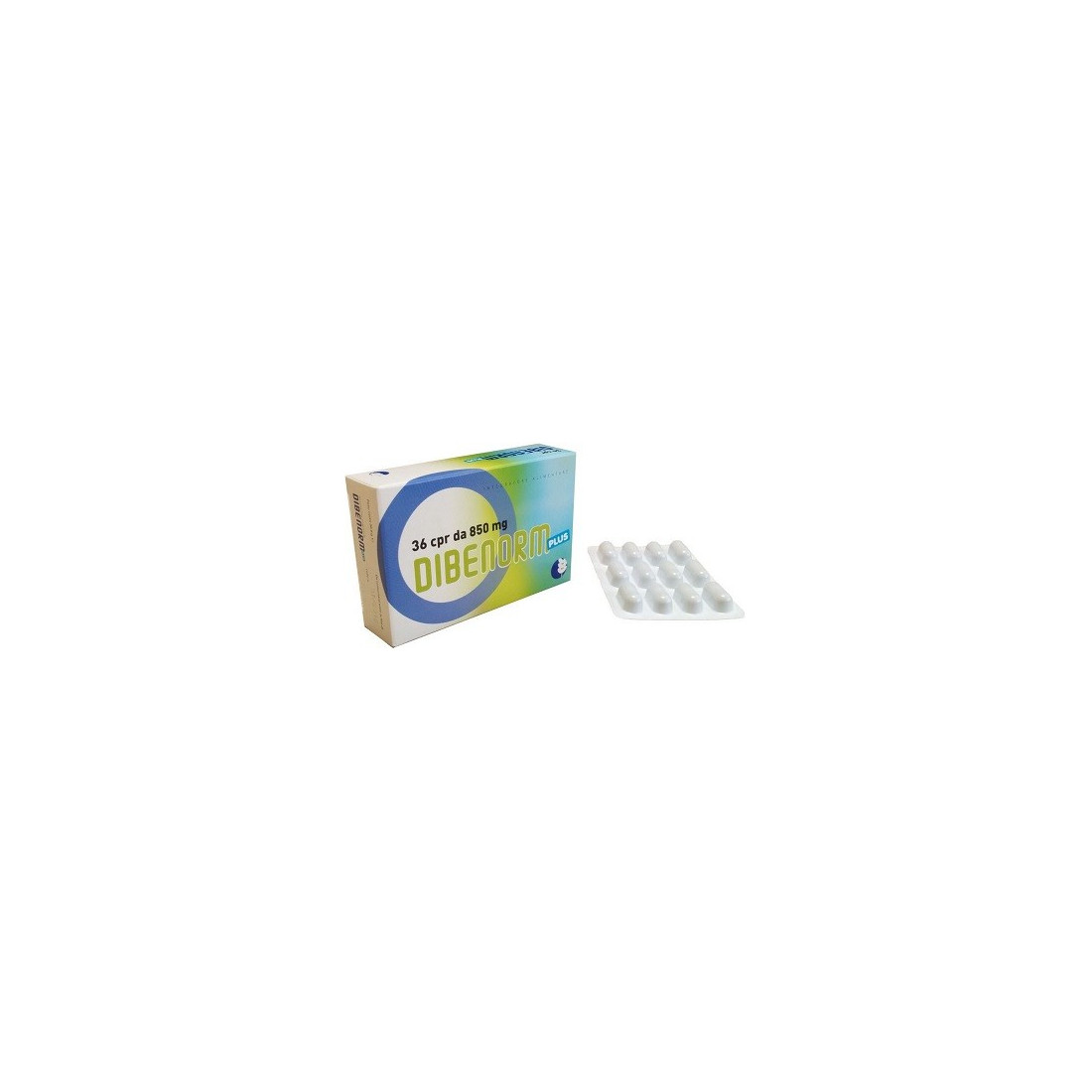 DIBENORM PLUS 36CPR 850MG