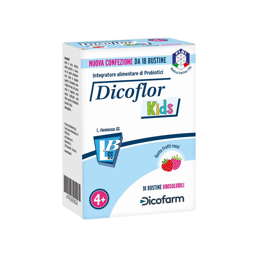DICOFLOR KIDS 18BUST OROSOLUDES