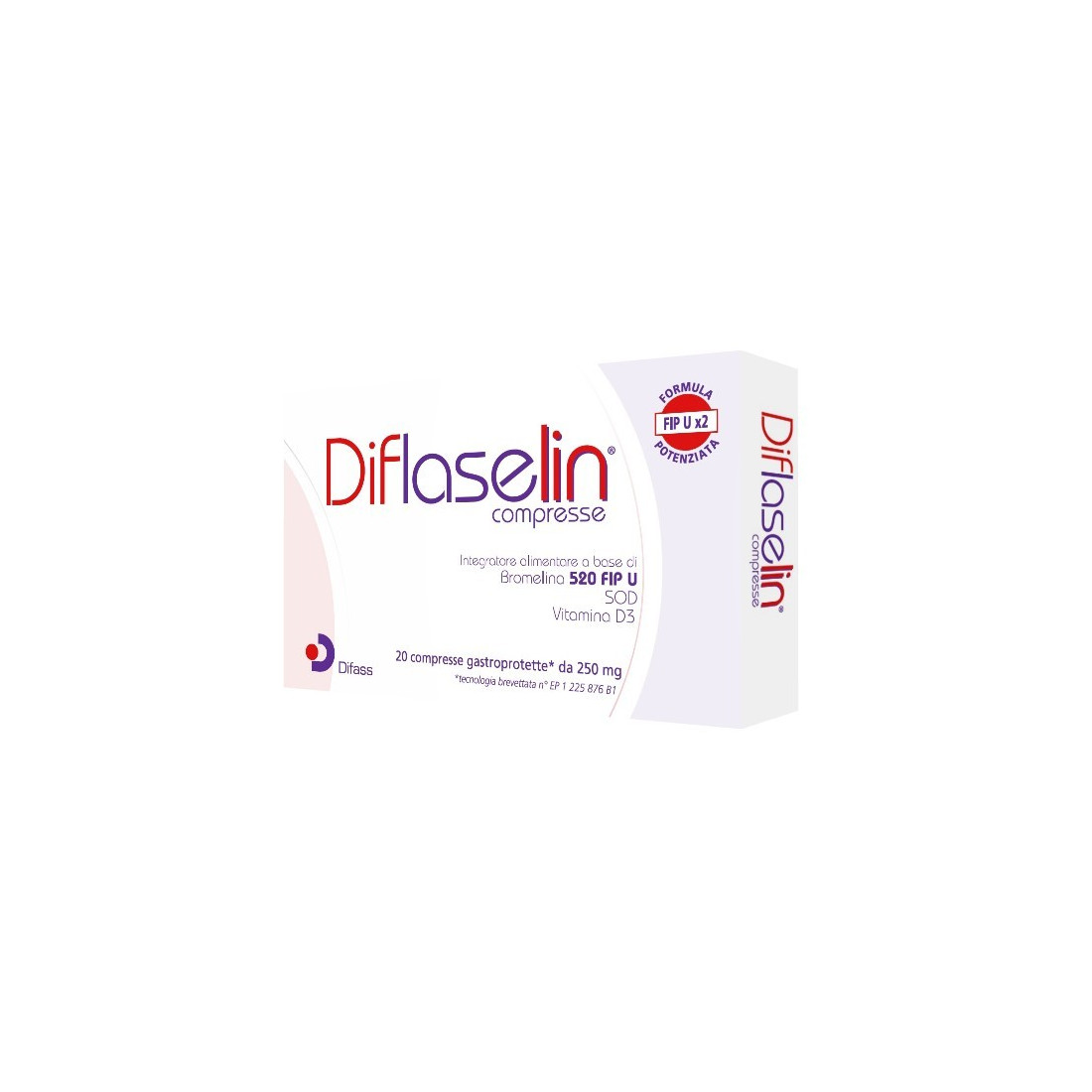 DIFLASELIN 20CPR GASTROPROTETT