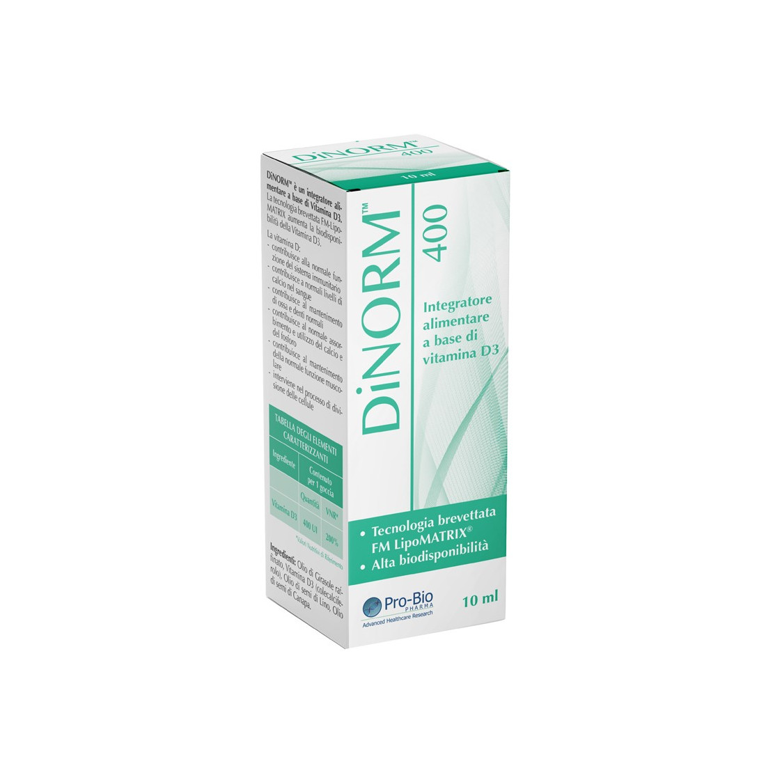 DINORM 400 GOCCE 10ML