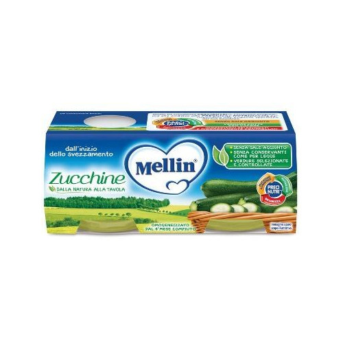 MELLIN OMOG ZUCCHINE 2X80G