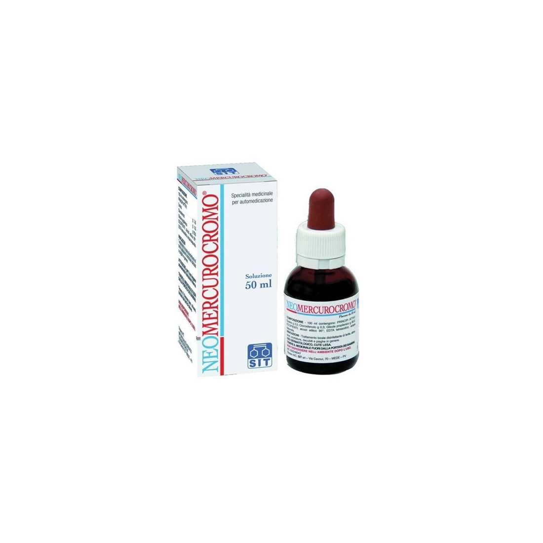 NEOMERCUROCROMO SOLUZ FL 50ML