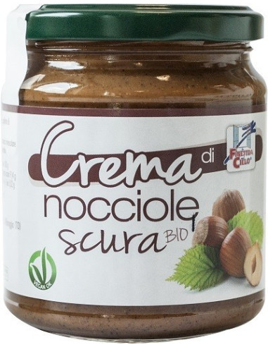 CREMA NOCCIOLE SCURA 300G BIO