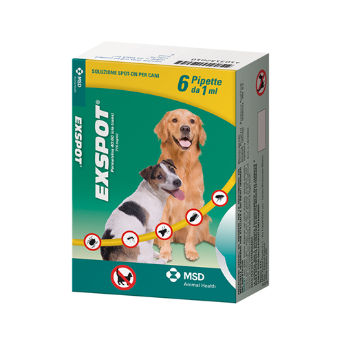 EXSPOT 6PIP 1ML 715MG/ML