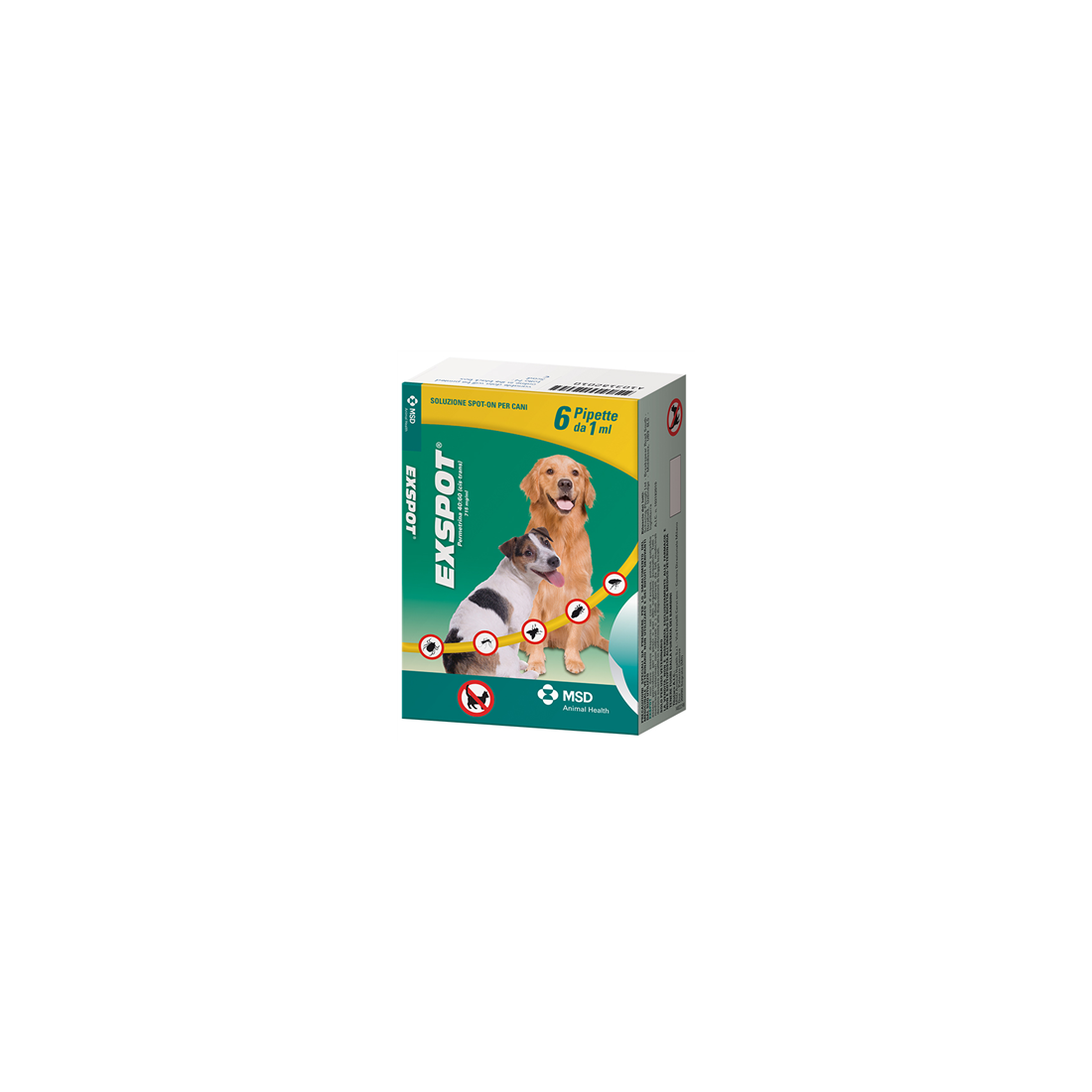 EXSPOT 6PIP 1ML 715MG/ML