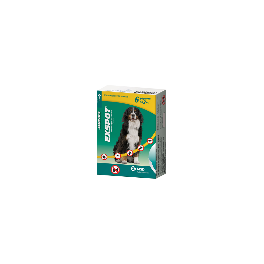 EXSPOT 6PIP 2ML 715MG/ML