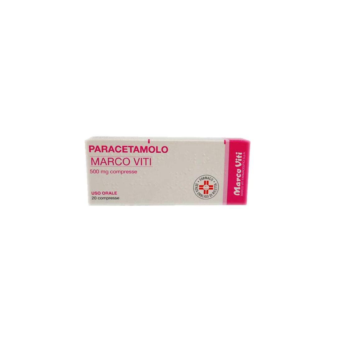 PARACETAMOLO MV 20CPR 500MG