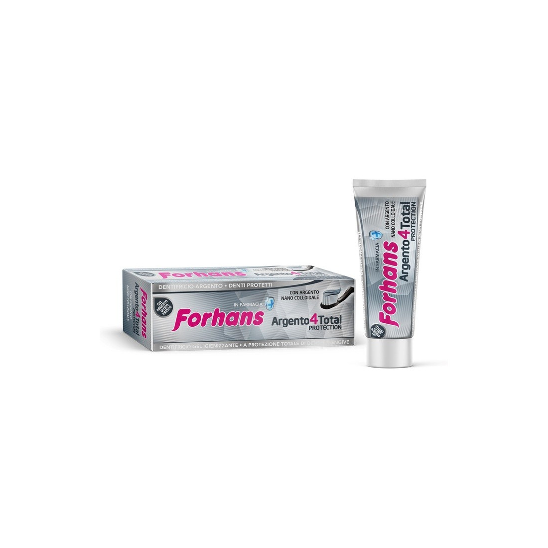 FORHANS DENTIF SILVER4WHIT75ML IS TO BE USED