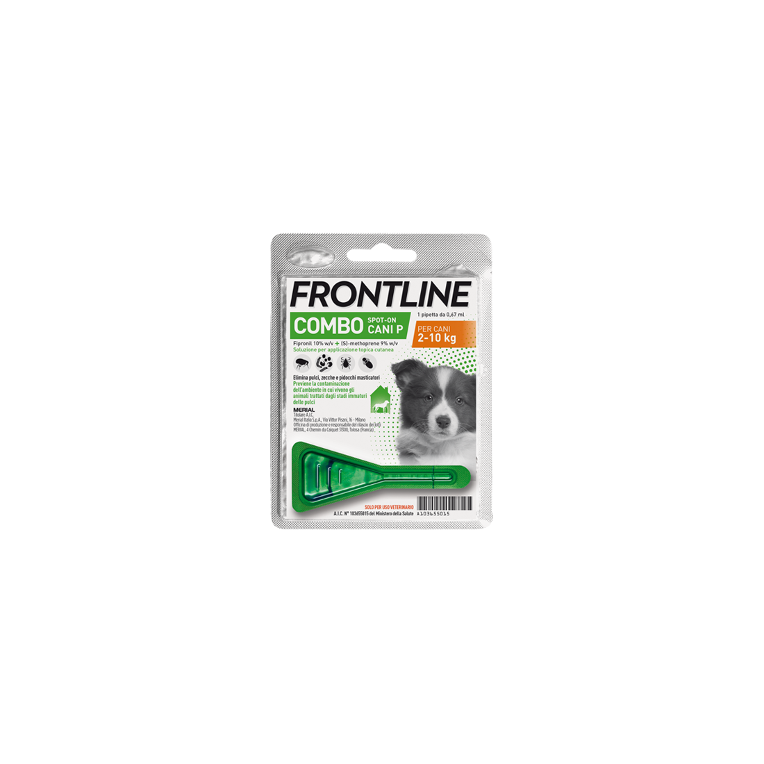 FRONTLINE COMBO 1PIP 2-10KG CA