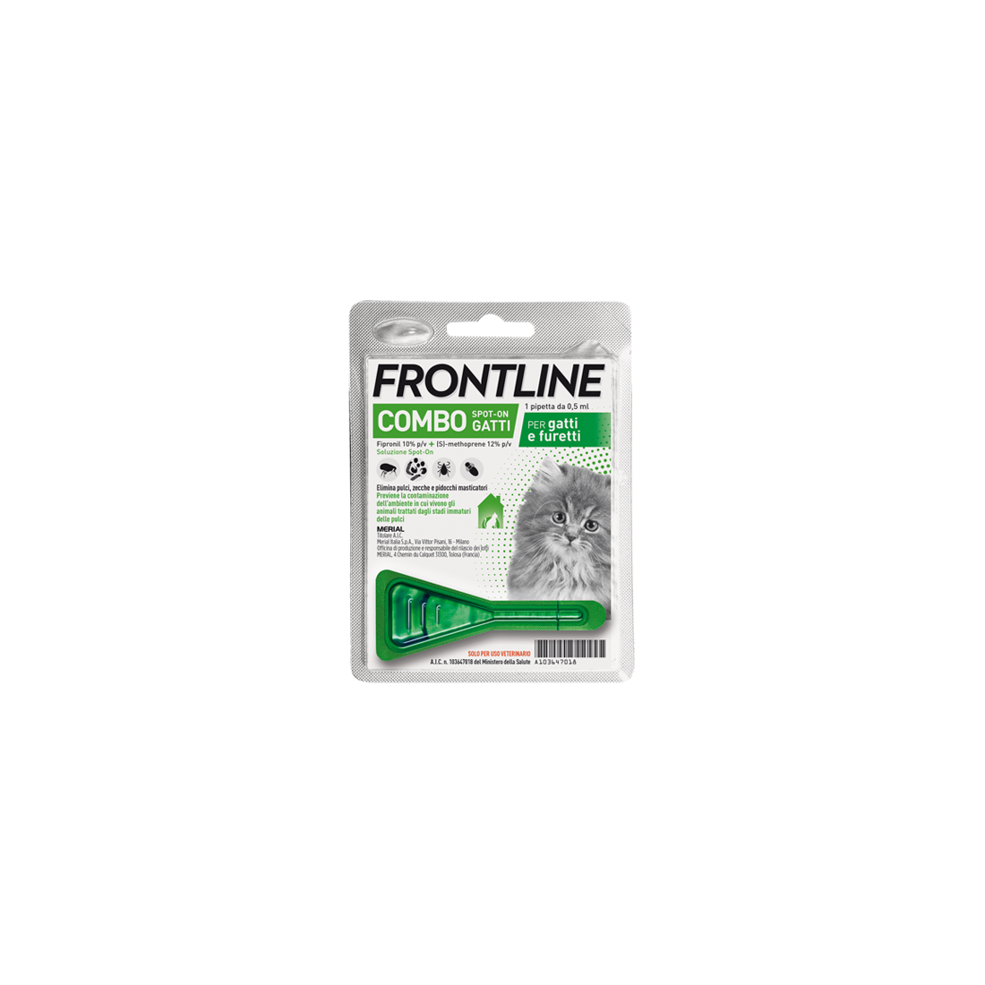 FRONTLINE COMBO 1PIP GATT/FUR