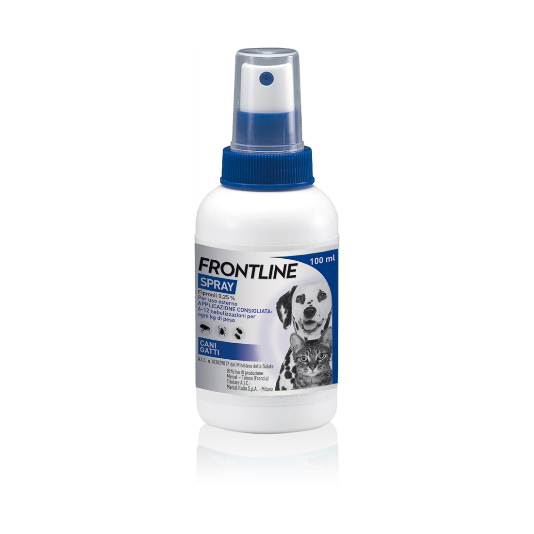 FRONTLINE SPRAY FL 100ML+POMP