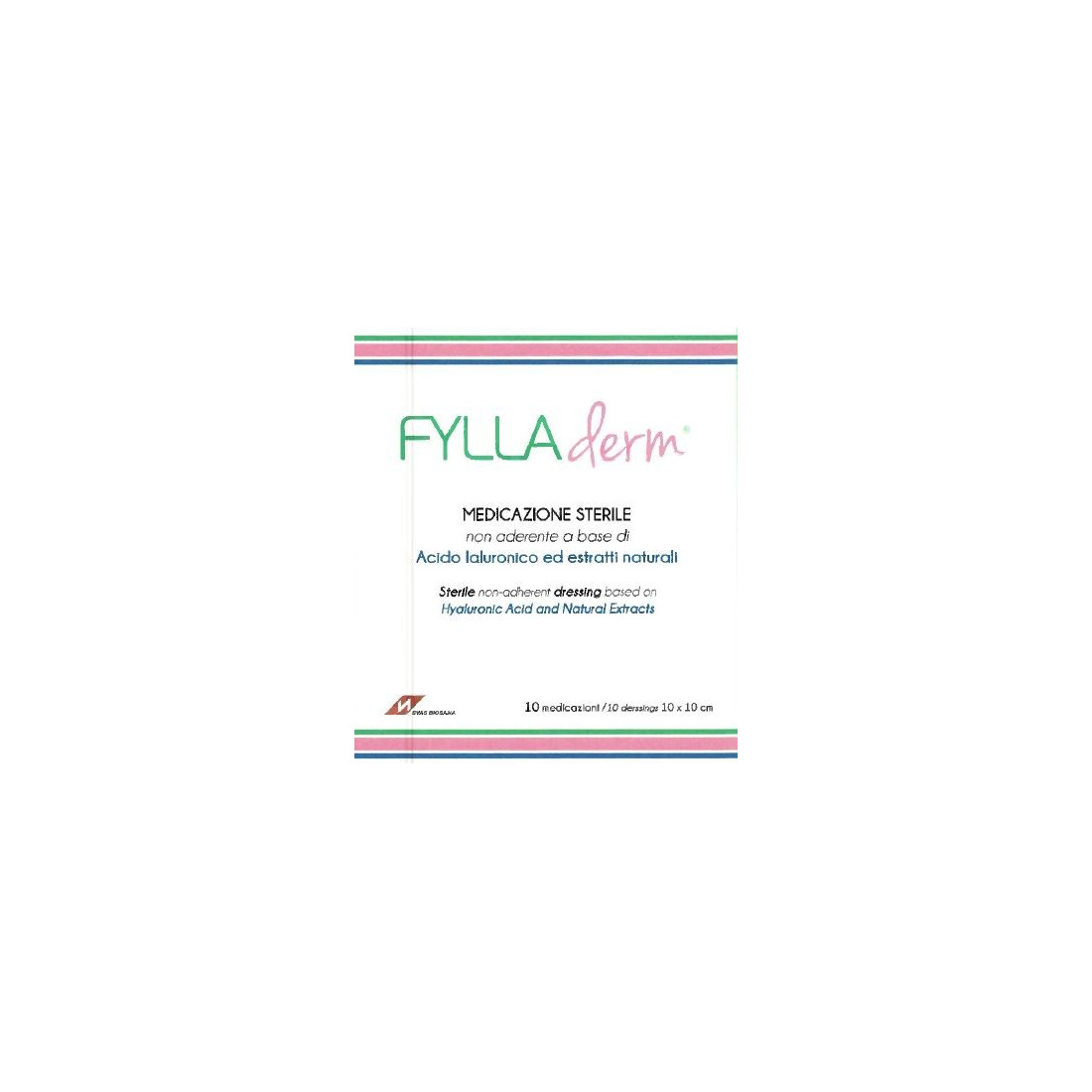 FYLLADERM MED AC IAL 10X10 10B