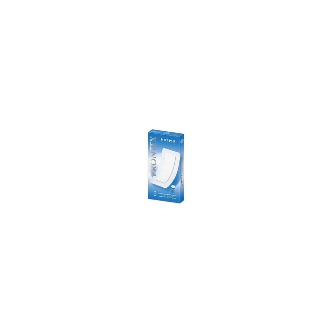 GARZA PRONTEX SOFT 10X20CM 2PZ