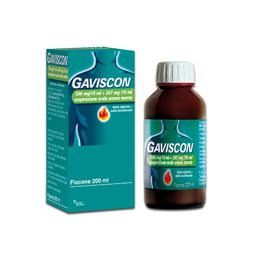 GAVISCON OS 500+267MG/10ML MEN