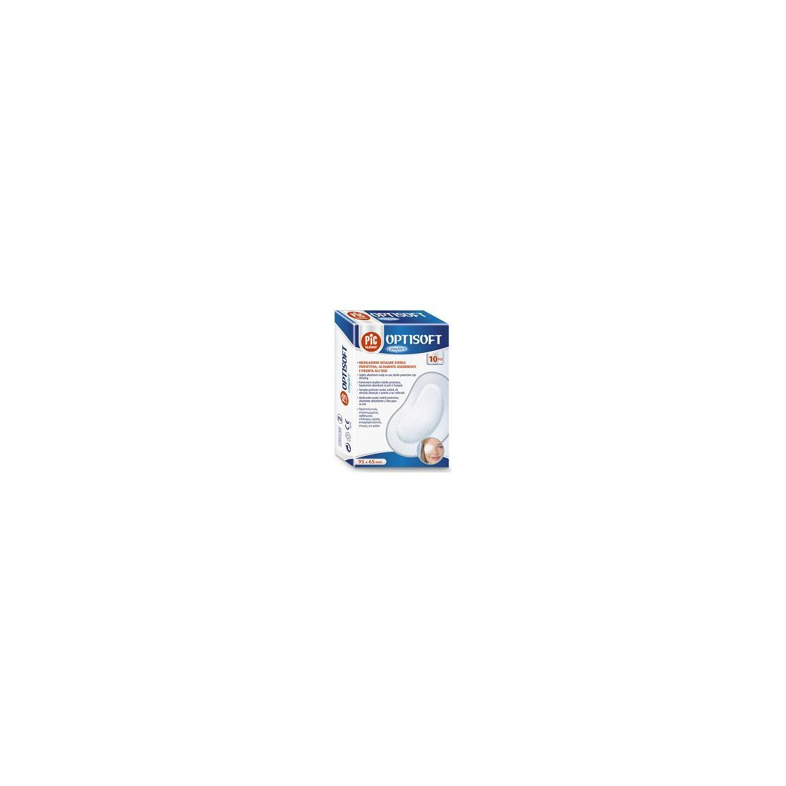 PIC TAMPONE OCULAR ADES 10PZ