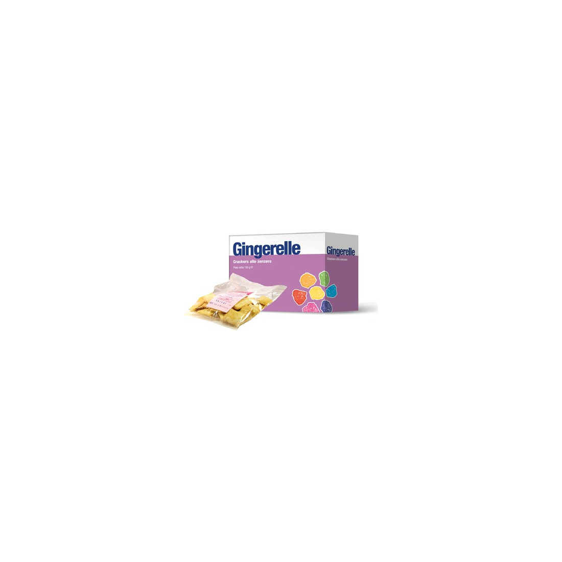 GINGERELLE CRAKERS ZENZERO150G