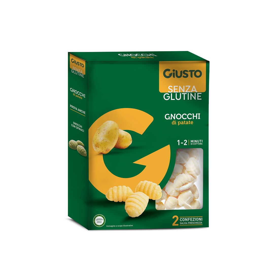 GIUSTO S/G GNOCCHI 2X250G