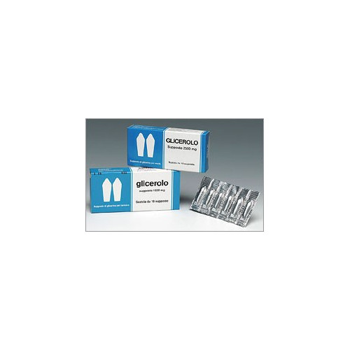 GLICEROLO AD 18SUPP 2250MG