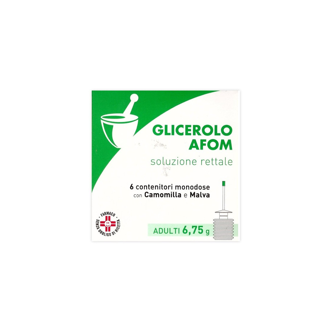 GLICEROLO AFOM AD 6CONT 6,75G