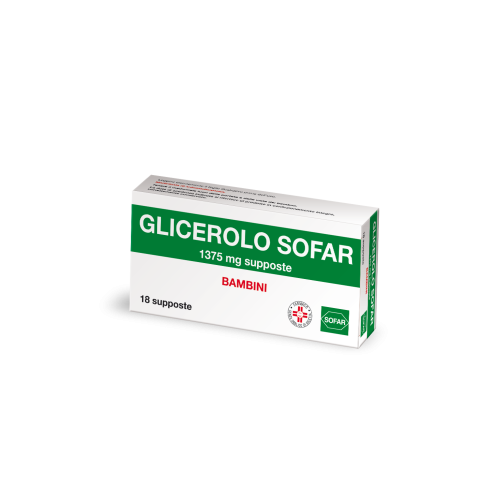GLICEROLO BB 18SUPP 1375MG