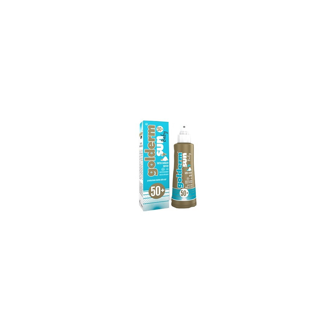 GOLDERM SUN BABY FP50+SPR100ML