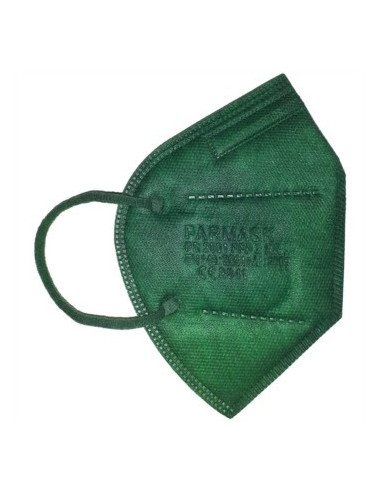MASCHERINA FFP2 VERDE SCURO 1 PZZ